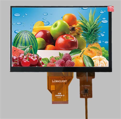 7__ TFT LCD Module 800rgbx480 Resolution with Touch Screen